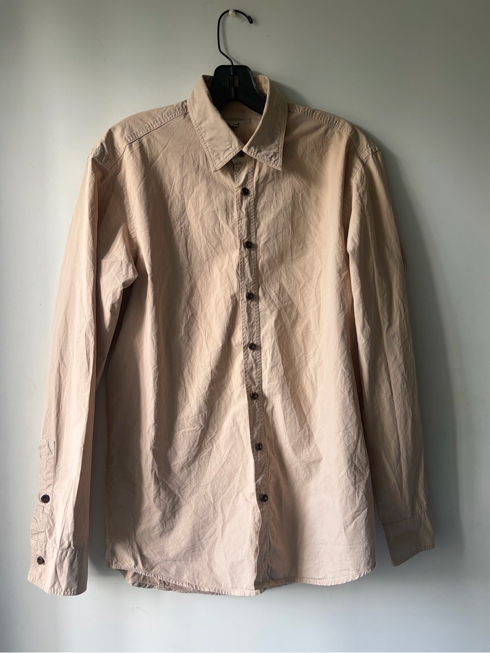 Burberry London cotton button shirt size S made in Portugal